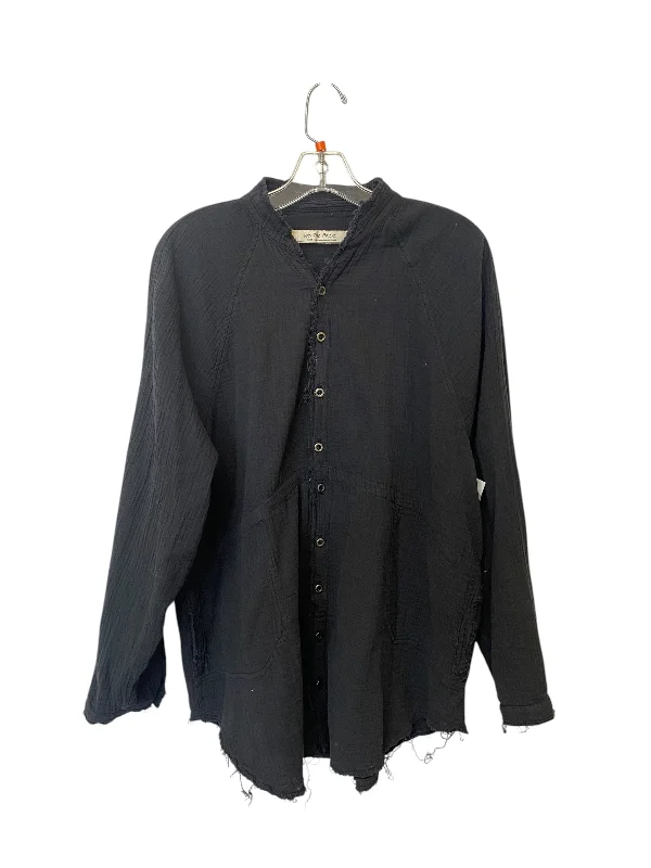 Tunic Long Sleeve By We The Free In Black, Size: S Beach