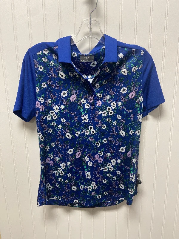 Athletic Top Short Sleeve By Callaway In Floral Print, Size: M Practical Men's Multi