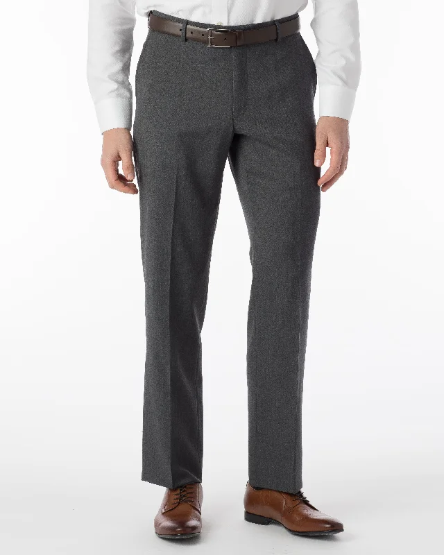 Ballin Pants - Soho Super 120's Gabardine - Mid Grey Tough Men's Military