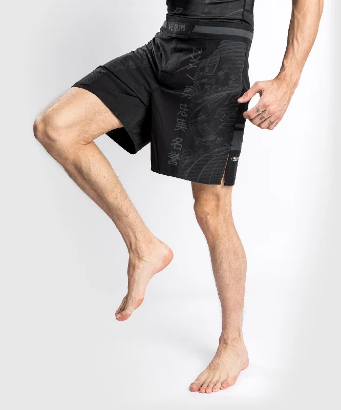 Venum YKZ21 Fightshorts – Black/Black Refined Men's European