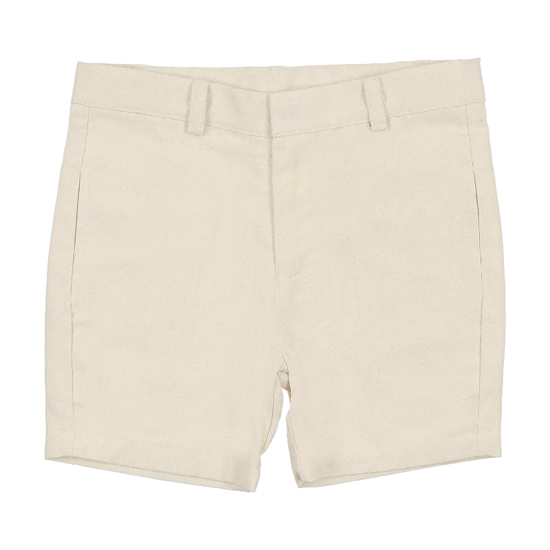 Sweet Threads Off White Blue Ace Shorts Woven Streetwear Style