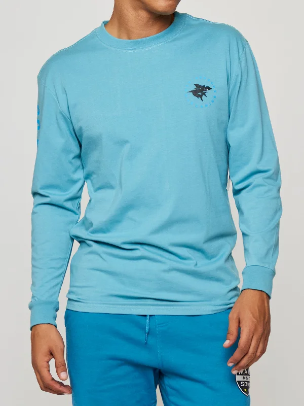 Twister Long Sleeve in Deep Ocean Sporty Men's Tennis