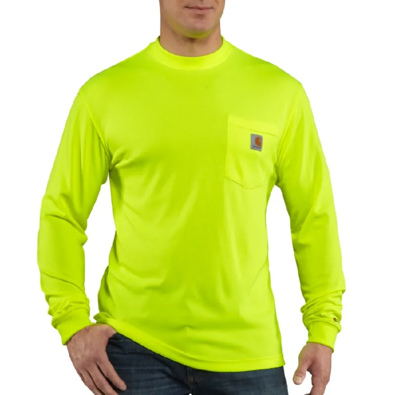 Men's Force Color Enhanced Long-Sleeve T-Shirt Masculine Men's Thick