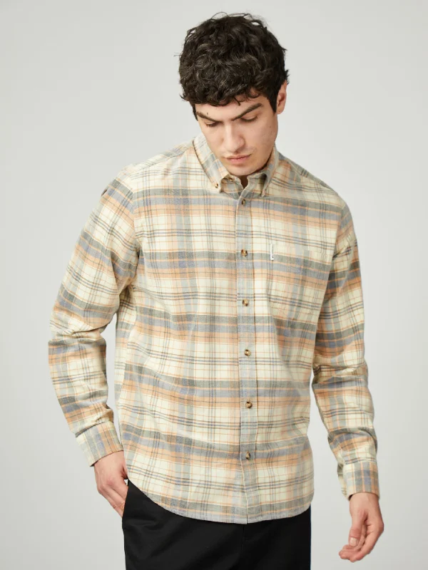 Corduroy Check - Ivory Confident Men's Power