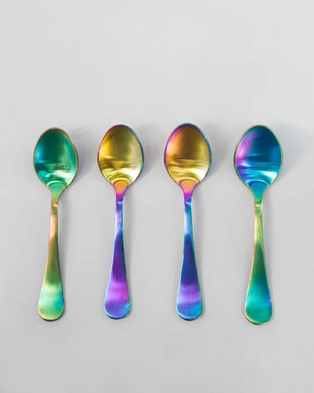 Prisma Dessert Spoons (Set of 4) Polished Men's Satin