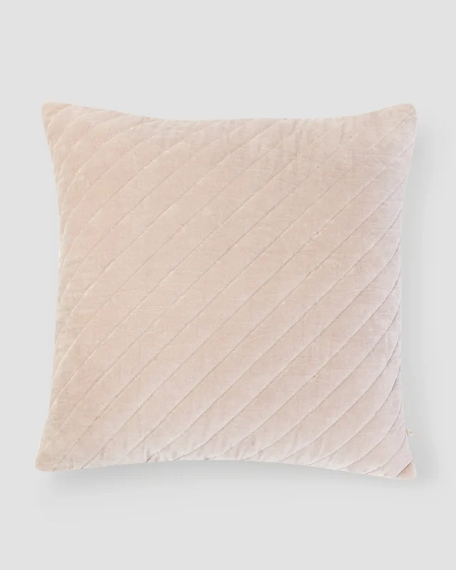 Asante Velvet Cushion Cover - Taupe Sharp Men's Italian