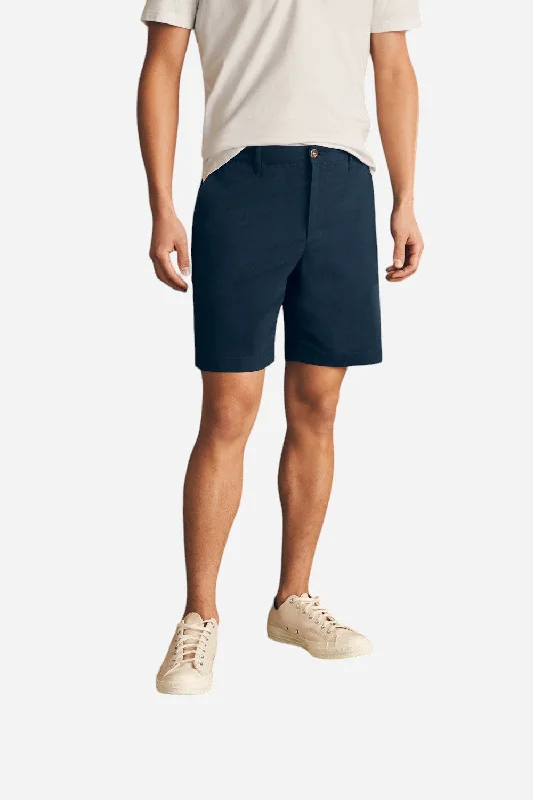 Faherty Movement Chino Short 8" in Navy Sharp Men's Italian