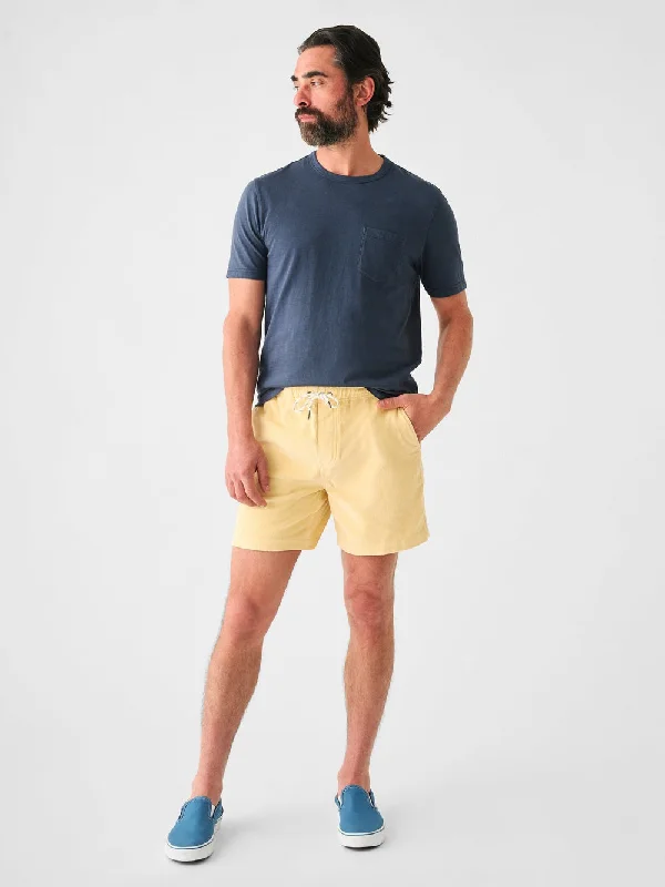 Faherty Drawstring Cord Short 6'' in Southern Sun Dynamic Men's High