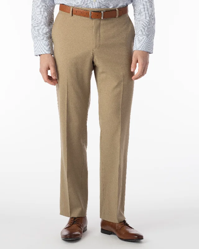 Ballin Pants - Soho Super 120's Gabardine - Tan Confident Men's Power