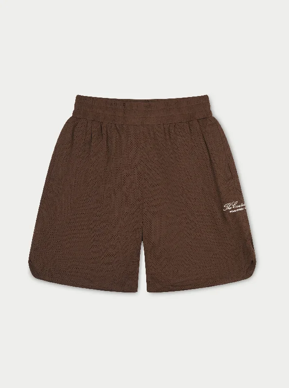 AIRTEX PANELLED SHORTS - MOCHA Refined Men's Classic 