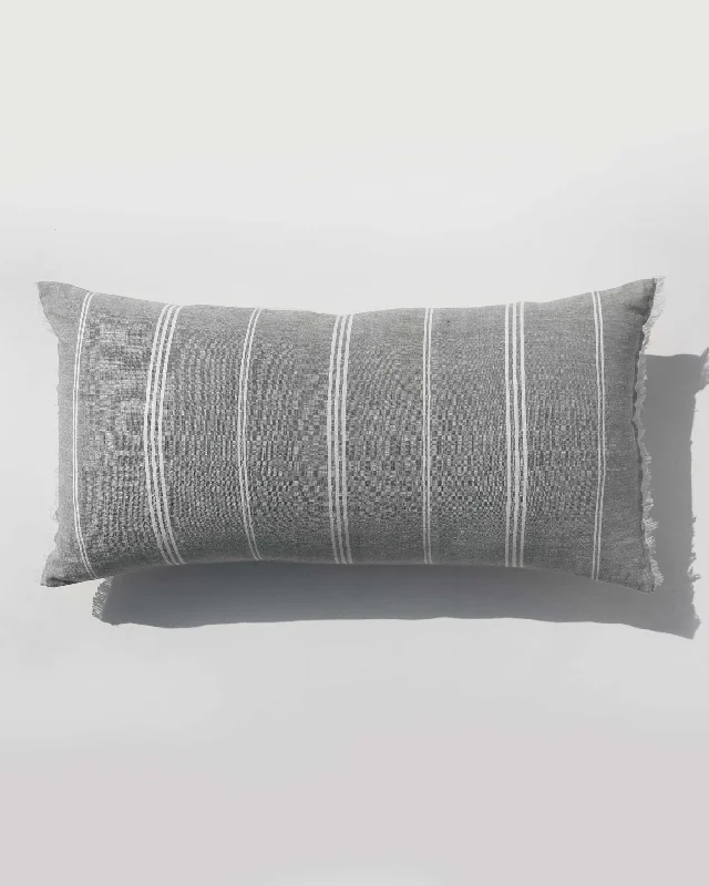 Slate Stripe Pillow Cover Sharp Men's Italian