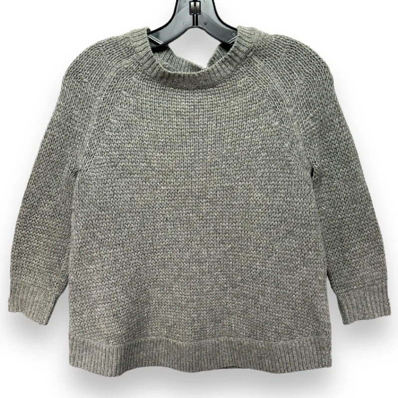 Sweater Cashmere By J. Crew In Grey, Size: Xxs Monochromatic Office Style