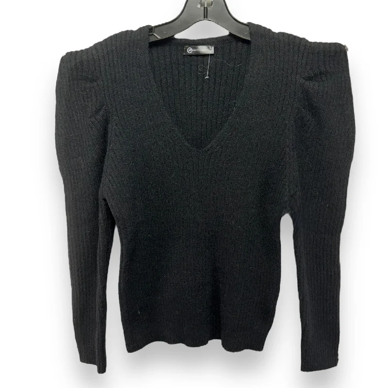 Sweater Cashmere By Pretty Garden In Black, Size: L Youthful Men's Pop