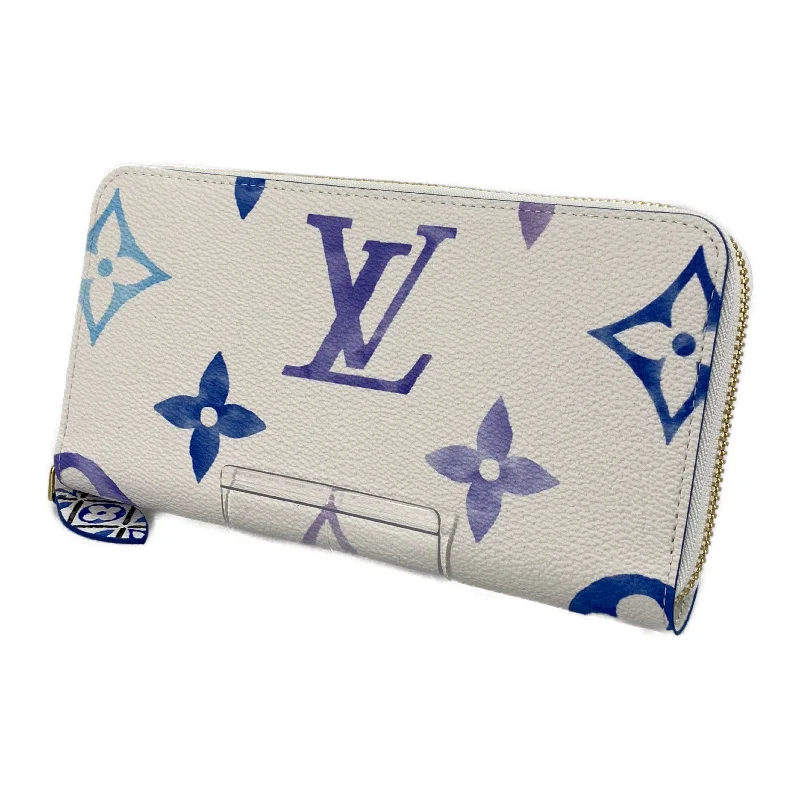 LOUIS VUITTON/Long Wallet/White/All Over Print/M82384/M82384 Unique Men's Patch