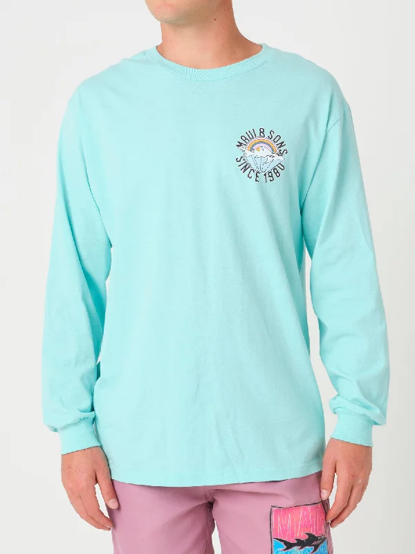 Beachbreak Long Sleeve in Celadon Lumberjack