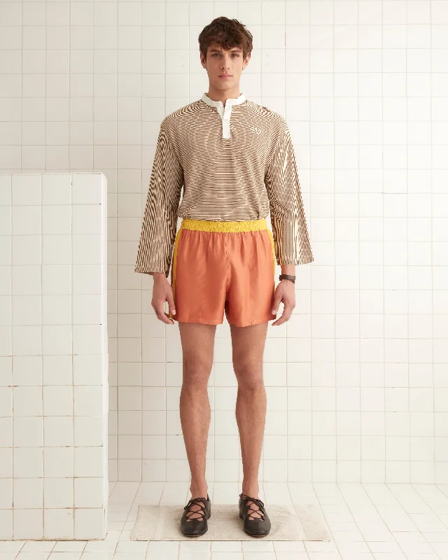 Satin Field Shorts - Orange Cclassic Men's Tweed