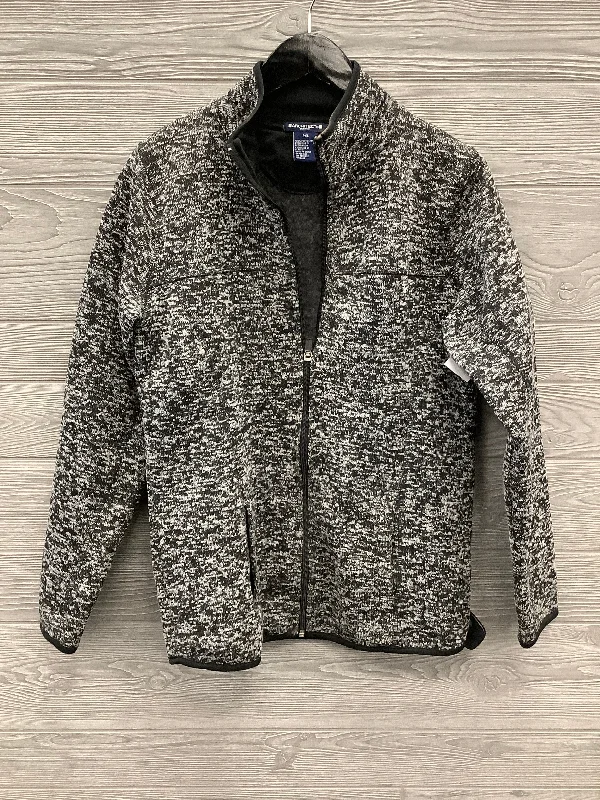 Athletic Jacket By Clothes Mentor In Grey, Size: Xlp Monochromatic All