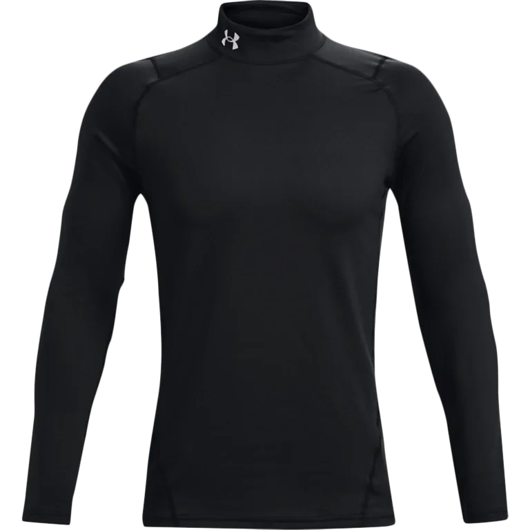 Men's ColdGear Armour Fitted Mock Long Sleeve Dynamic Men's Glow