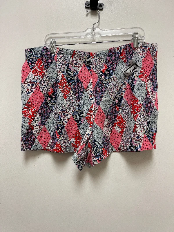 Multi-colored Shorts Loft, Size 14 Bold Men's Animal