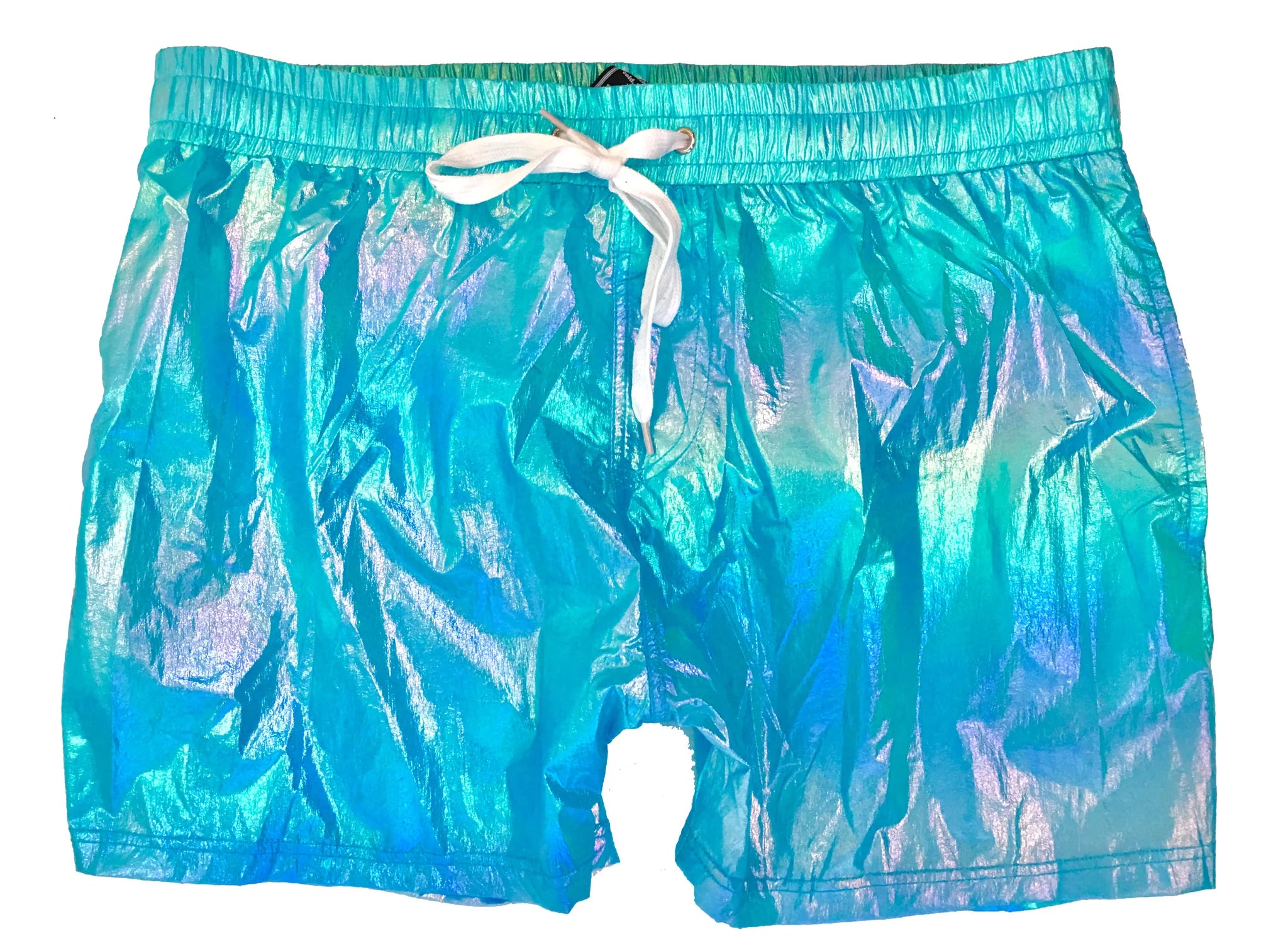 IRIDESCENT RAVE SHORTS Confident Men's Power