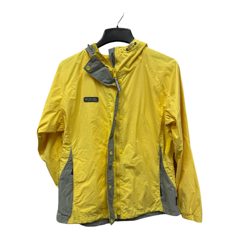 Athletic Jacket By Columbia In Yellow, Size: L Refined Men's Velvet