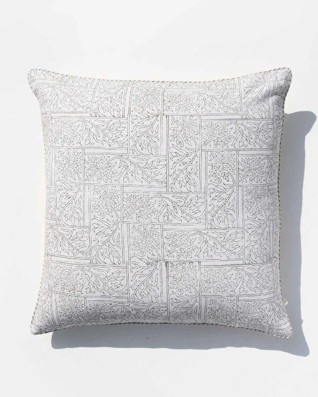 Spice Maze Cushion Cover - Ivory British Gentleman Style