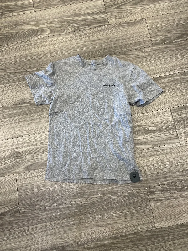 Top Short Sleeve By Patagonia In Grey, Size: Xs Confident Men's High